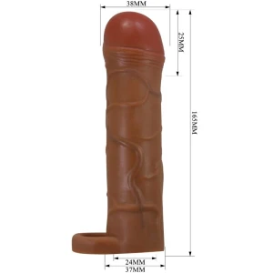 PRETTY LOVE - RÄKAW NA PENIS BUNION Z PRZEDÅUÅ»ENIEM 2,5 CM MULATTO